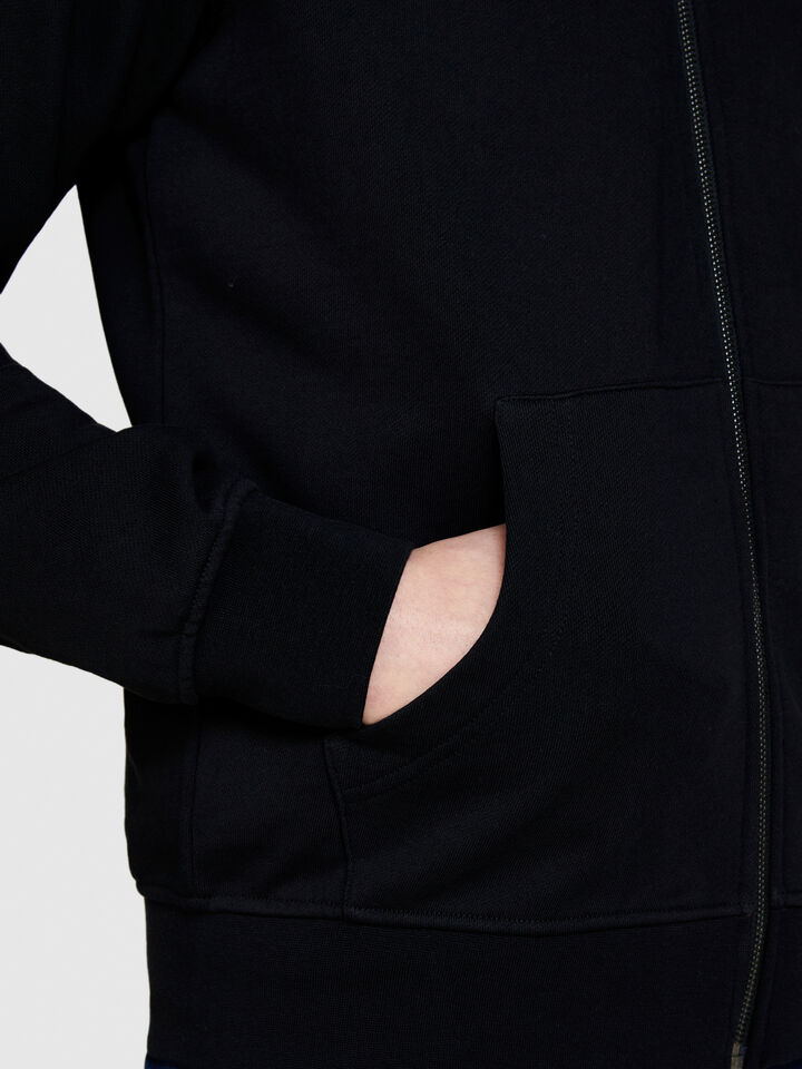 Hoodie - Sweat Jackets - Black | Sisley image number 5